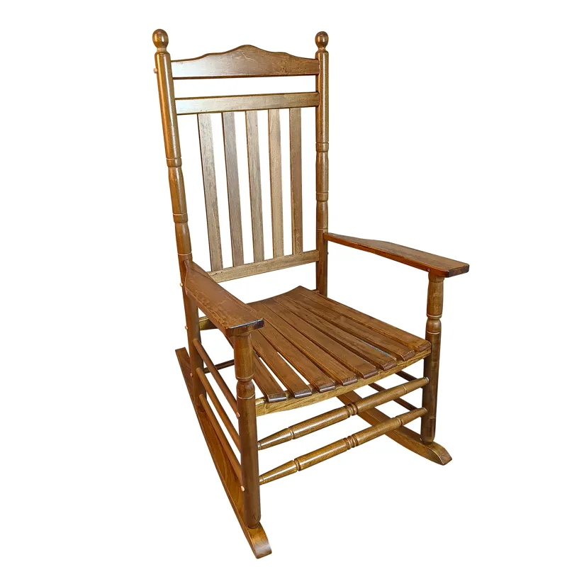 Balcony Porch Adult Rocking Chair - Oak