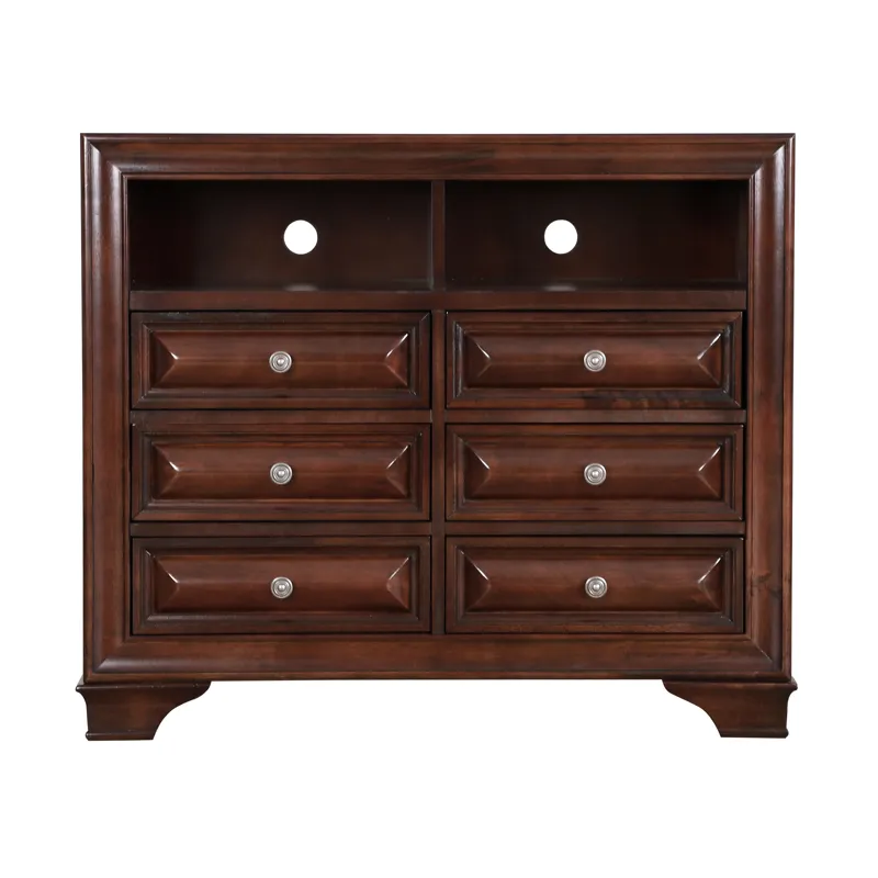 Lavita - G8875-TV TV Media Chest - Cappuccino