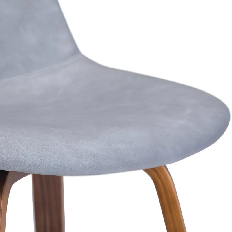 Randolph - Bentwood Counter Height Stool (Set of 2) - Stone Grey