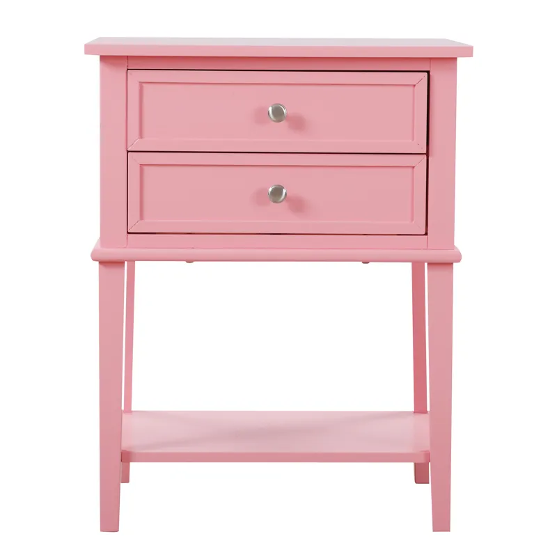 Newton - G062-N Nightstand - Pink