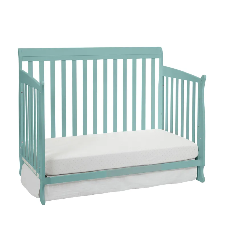 Riley - 4-in-1 Convertible Crib - Turquoise