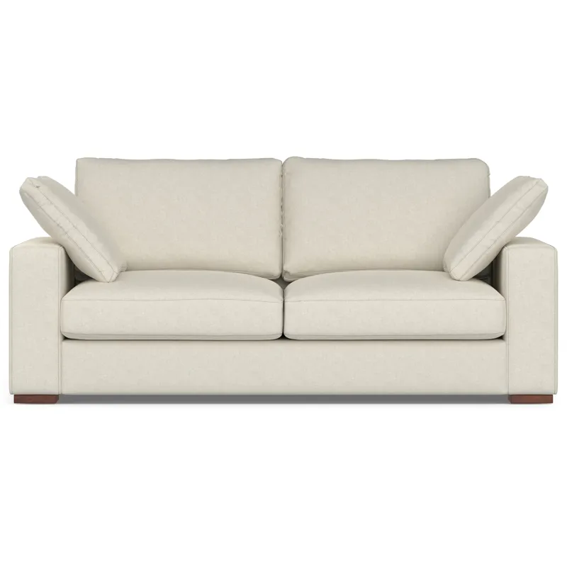 Charlie - 78\" Deep Seater Sofa - Cream