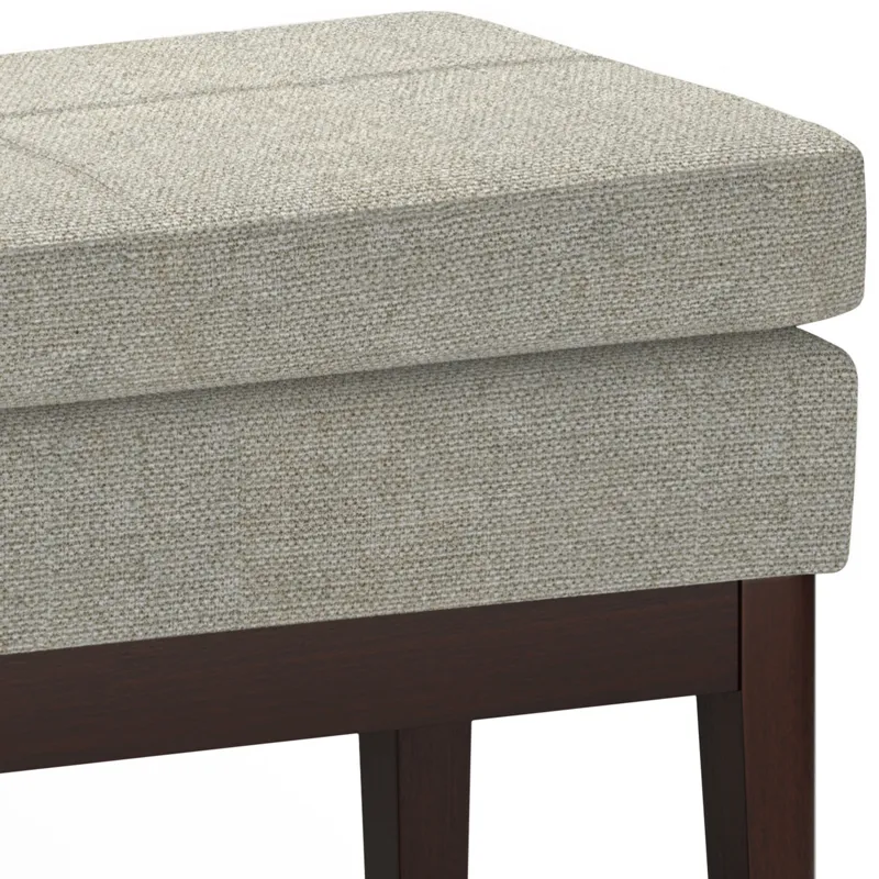 Carlson - Small Ottoman Bench - Greige