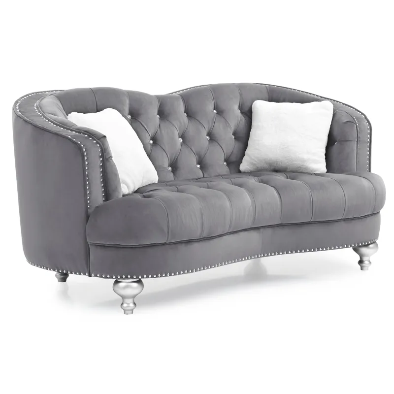 Jewel - G755-L Loveseat - Gray