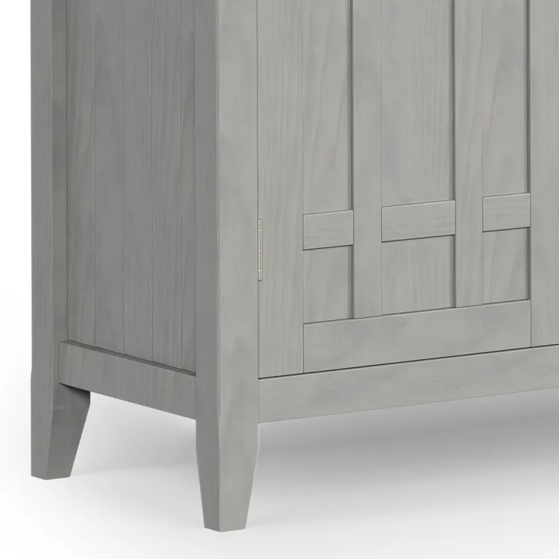 Bedford - Sideboard Buffet and Wine Rack - Fog Grey