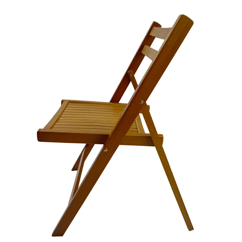 Folding Special Event Chairs, Foldable Style (Set of 4) - Honey