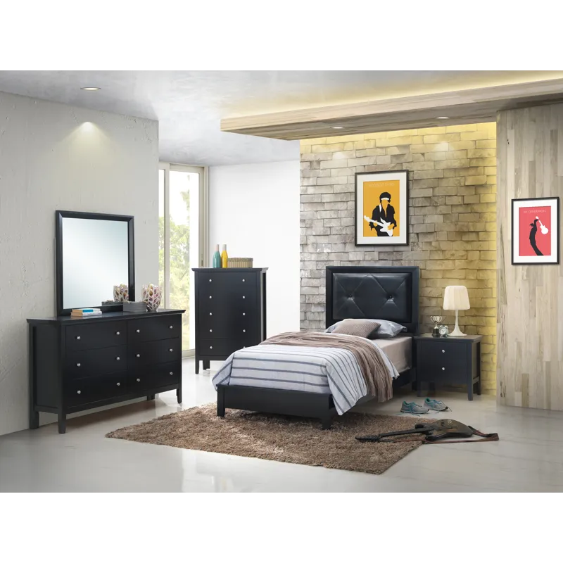 Primo - G1336A-TB Twin Bed - Black