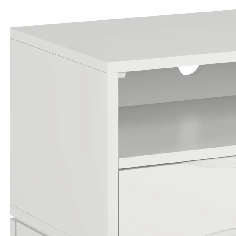 Harper - TV Media Stand - White