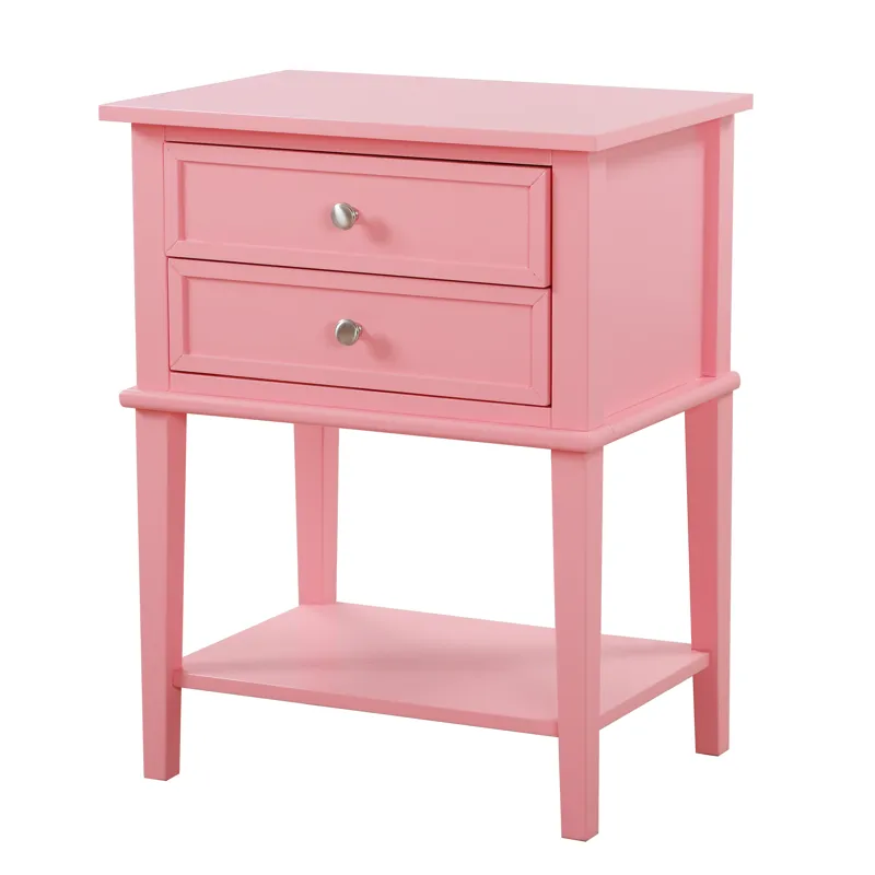 Newton - G062-N Nightstand - Pink