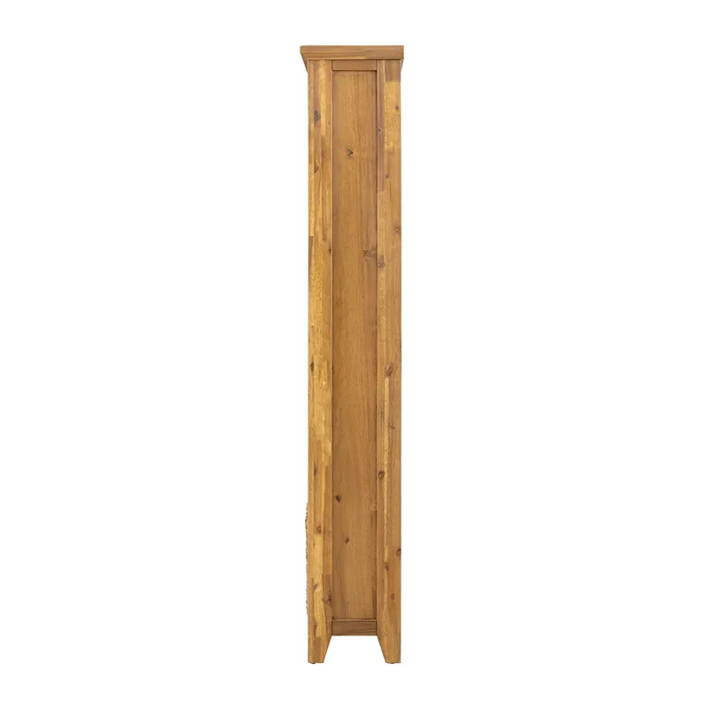 Versatile Design Bookcase - Natural Brown