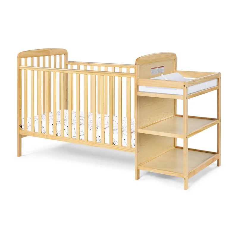 Ramsey - Crib / Changer Combo - Natural