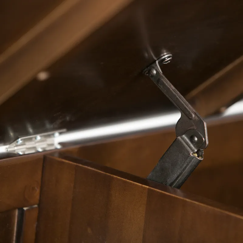 Adams - Entryway Storage Bench - Rustic Medium Brown