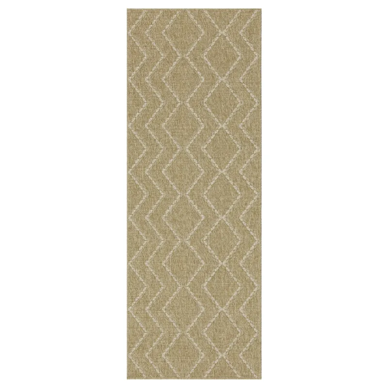 Earth - 7\'10\" X 10\'3\" Indoor / Outdoor Area Rug - Jute / White