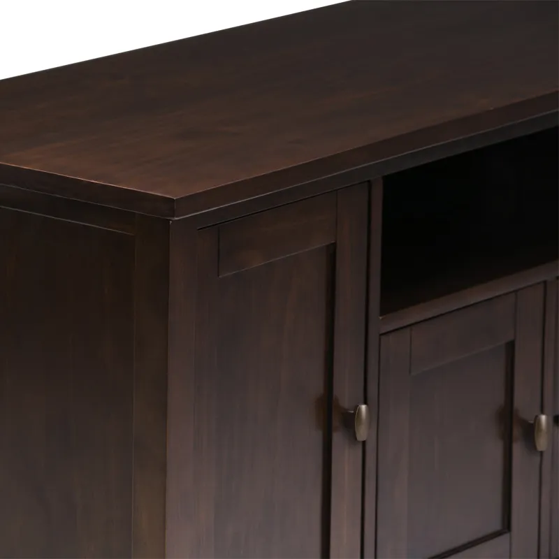 Warm Shaker - 72\" TV Media Stand - Tobacco Brown