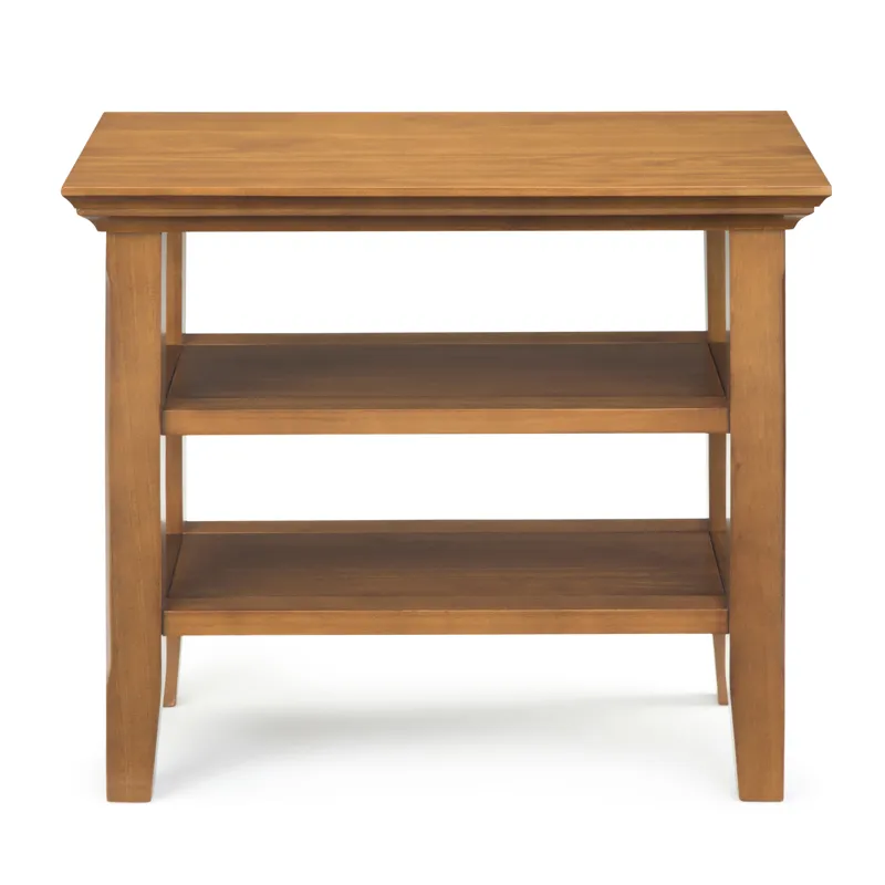 Acadian - Narrow Side Table - Light Golden Brown