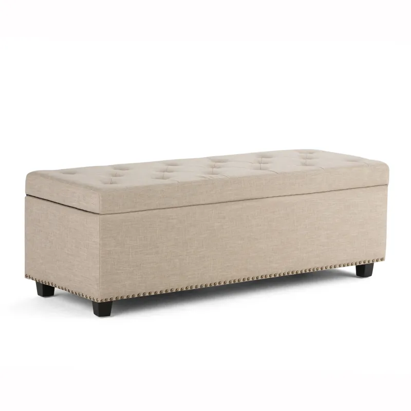 Hamilton - Storage Ottoman - Natural