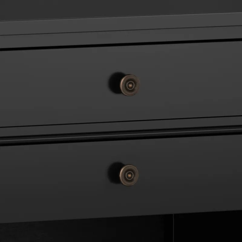 Carlton - Bedside Table - Black