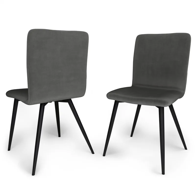 Baylor - Dining Chair (Set of 2) - Dark Grey