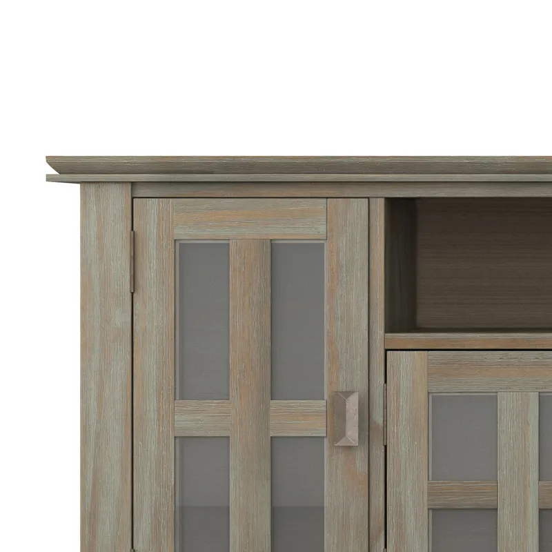 Artisan - 72\" TV Media Stand - Distressed Grey