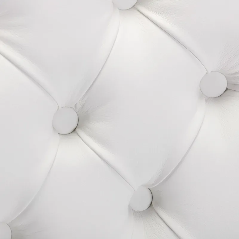 Nikki - Modern, High-End Tufted Solid Wood Contemporary PU And Velvet Upholstered Dining Chair With 