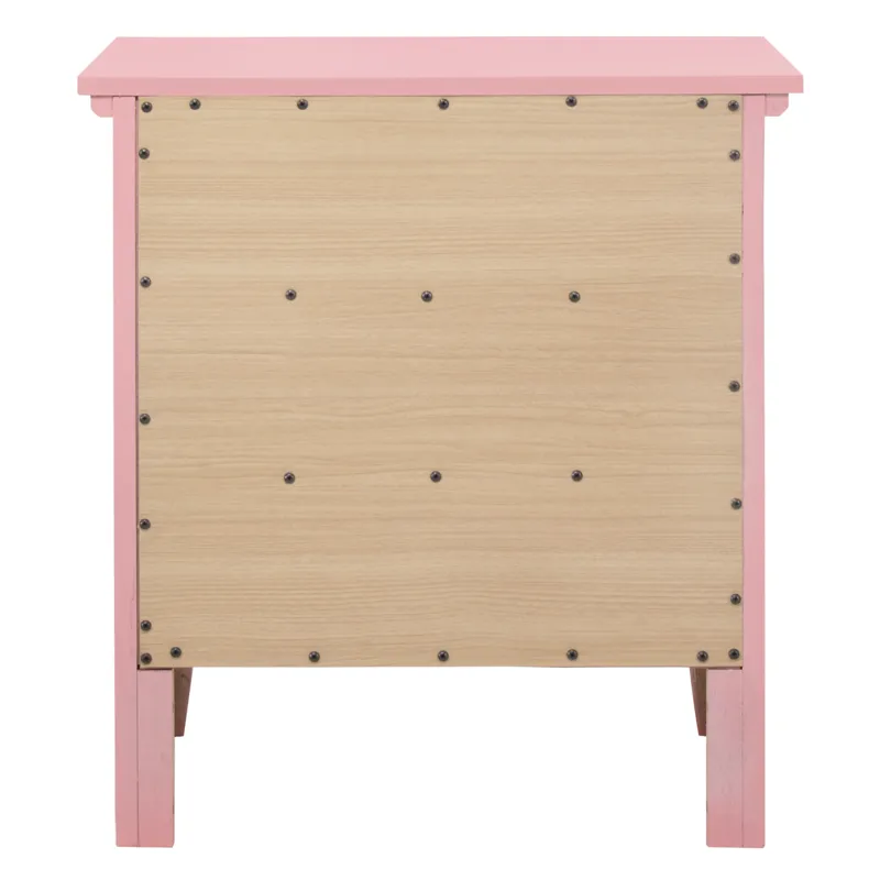 Hammond - G5404-N 3 Drawer Nightstand - Pink