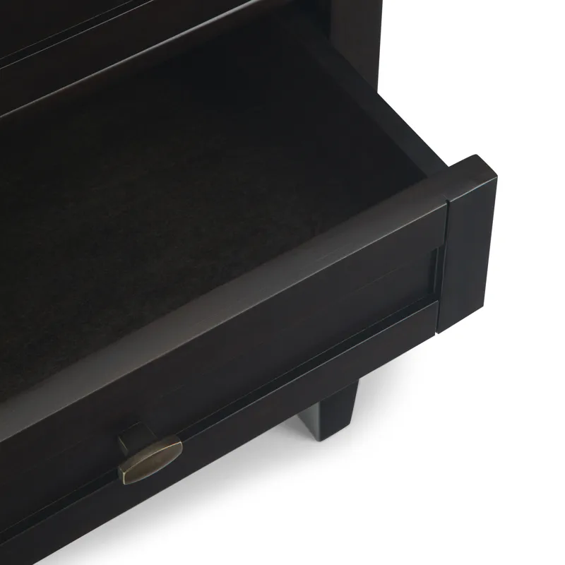 Warm Shaker - Bedside Table - Hickory Brown