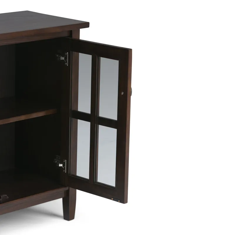 Warm Shaker - Low Storage Cabinet - Tobacco Brown