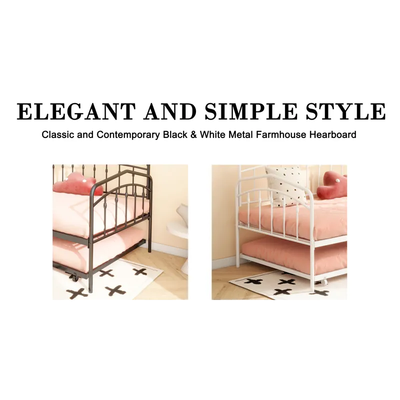 Fox - Twin Daybed With Twin Trundle - White