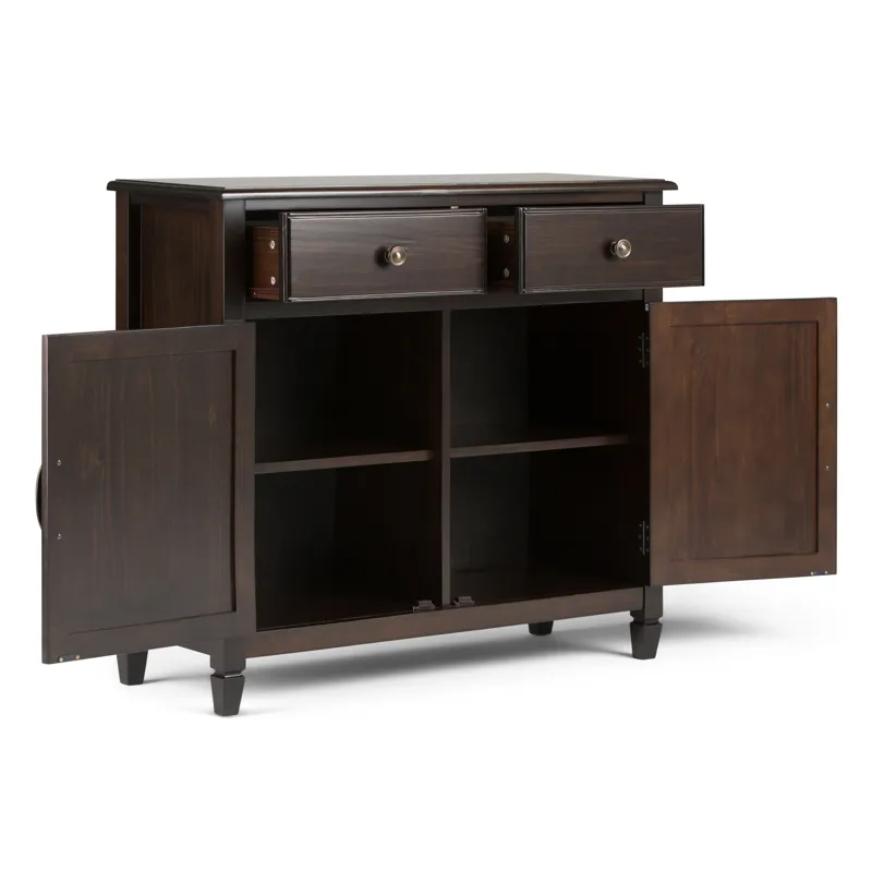Connaught - Entryway Storage Cabinet - Dark Chestnut Brown