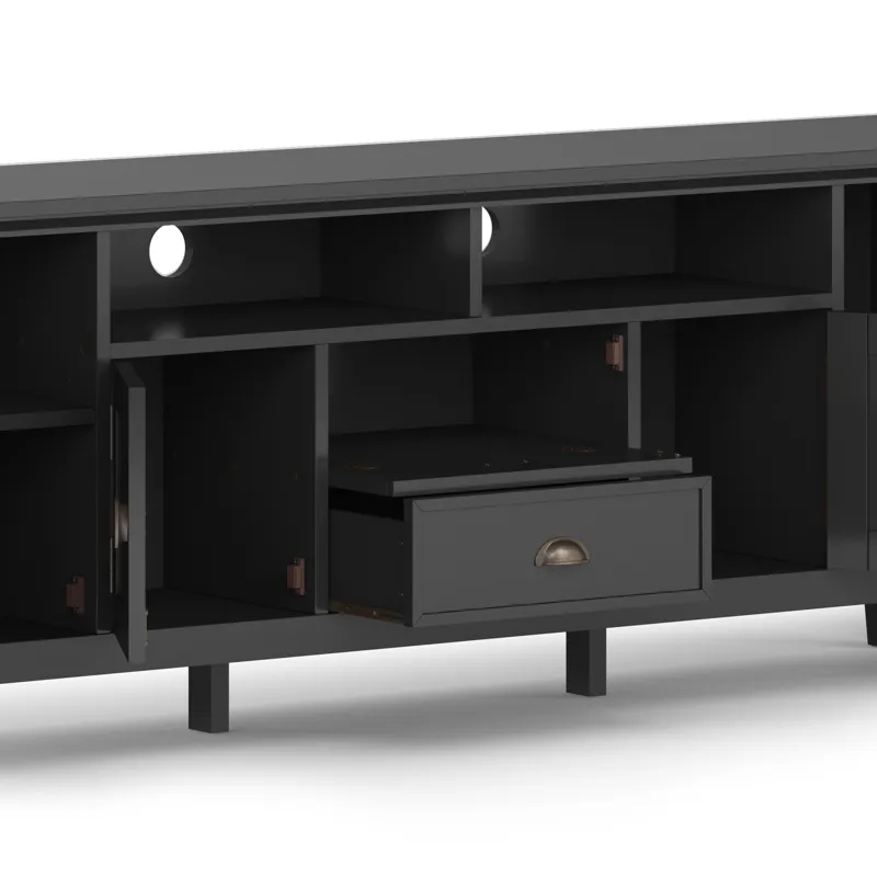 Redmond - 72\" TV Media Stand - Black