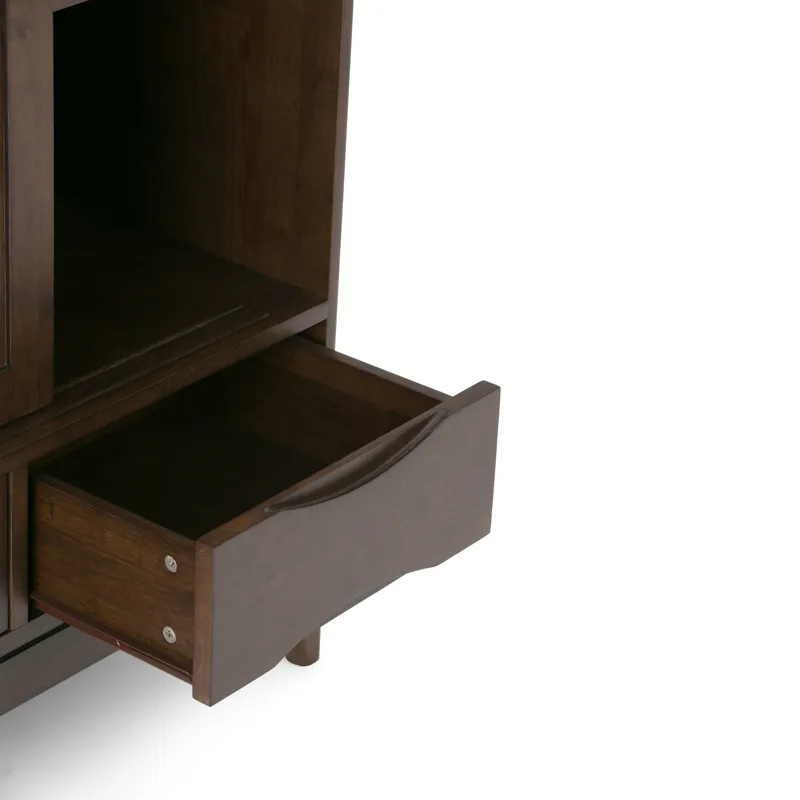 Harper - Medium Storage Cabinet - Walnut Brown