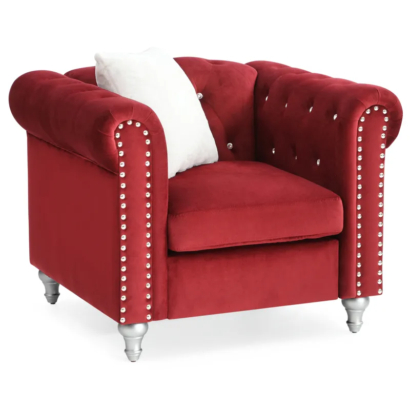 Raisa - G869A-C Chair - Burgundy