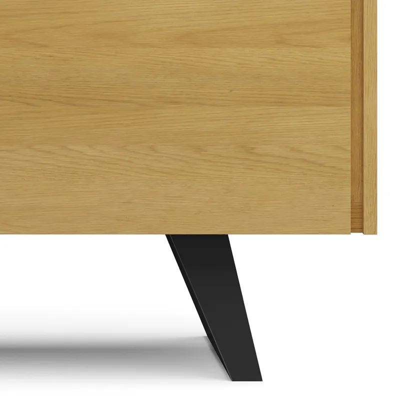Lowry - TV Media Stand - Oak