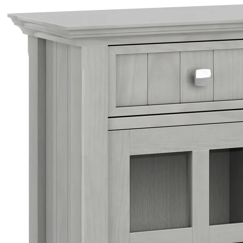 Acadian - Entryway Storage Cabinet - Fog Grey