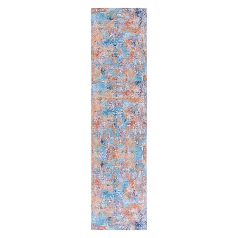 2\'6\'\' X 10\' Area Rugs, Washable Rug, Low-Pile, Non-Slip, Non-Shedding, Foldable, Kid & Pet Frien