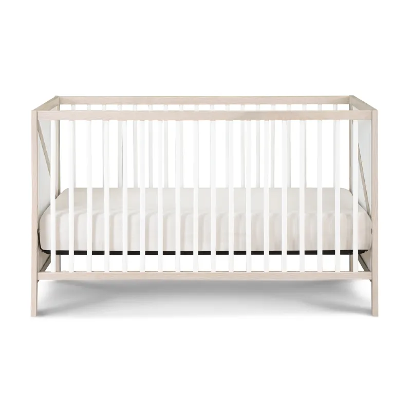 Pixie Zen - 3-in-1 Crib - Washed Natural/White