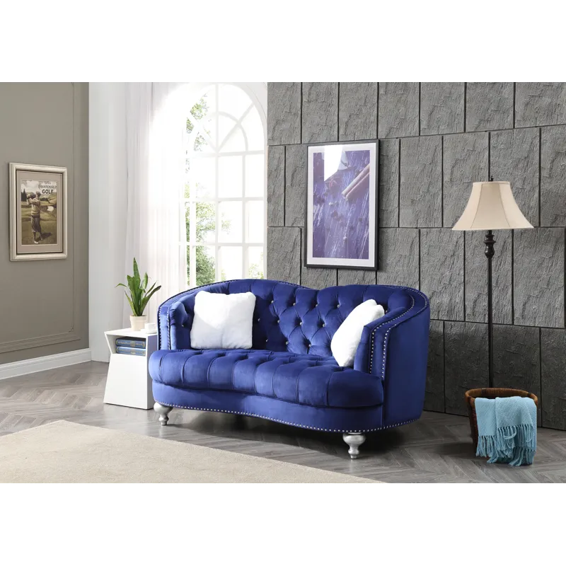 Jewel - G750-L Loveseat - Blue