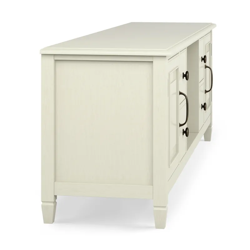 Connaught - 72\" Wide TV Stand - Antique White