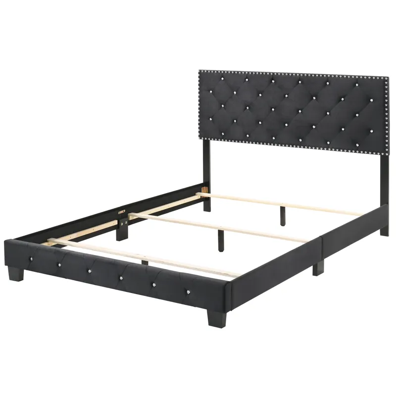 Suffolk - G1407-FB-UP Full Bed - Black