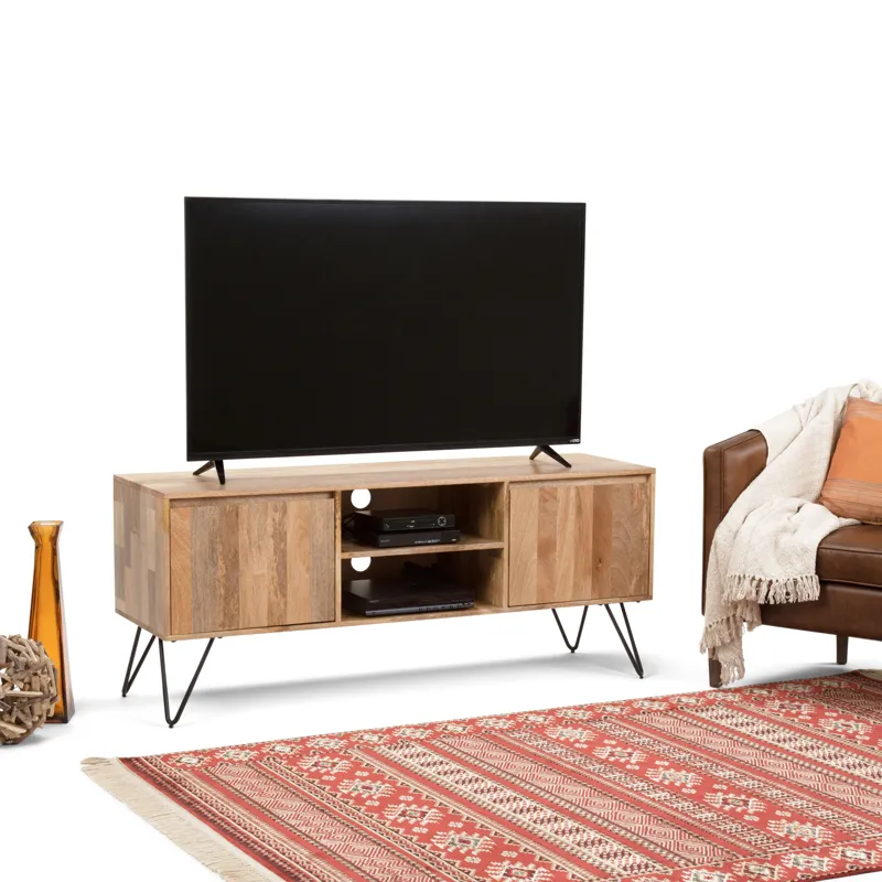 Hunter - TV Media Stand - Natural