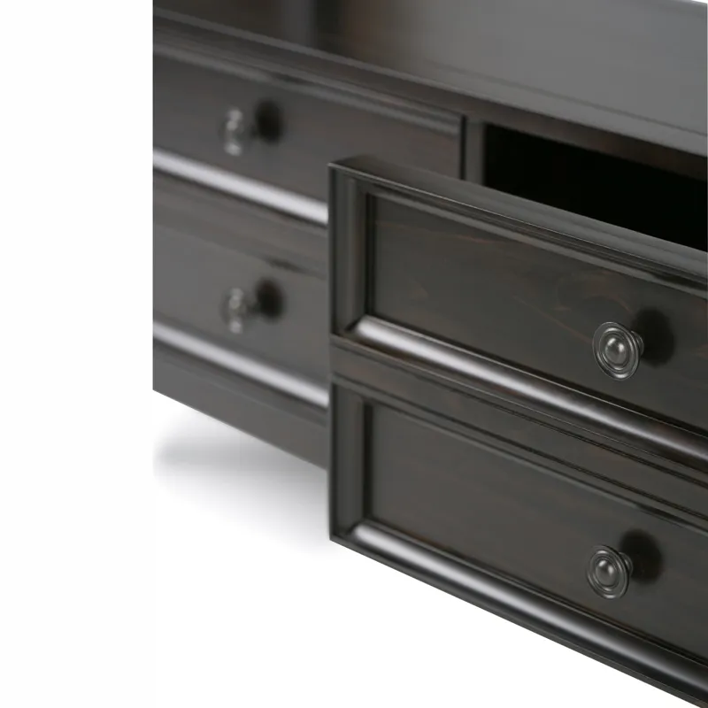 Amherst - Console Sofa Table - Hickory Brown