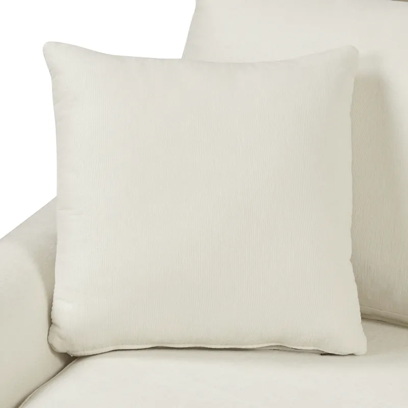 L-Shaped Sofa Convertible Sofa Bed Pull Out Sofa Sleeper With Two Back Pillows, Two USB Ports And Tw