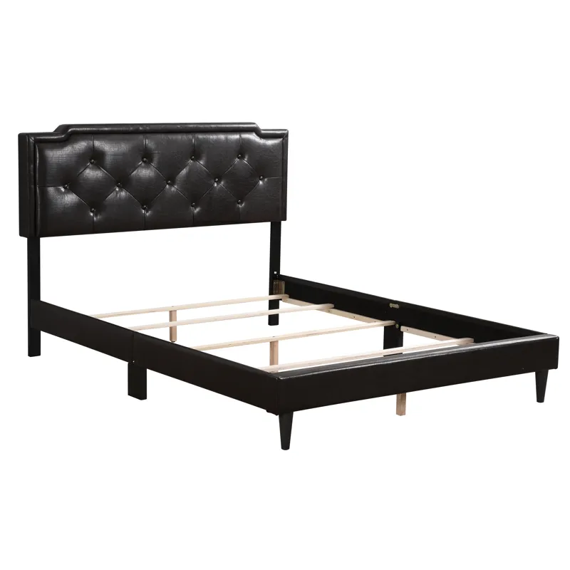 Deb - G1116-QB-UP Queen Bed (All in One Box) - Cappuccino