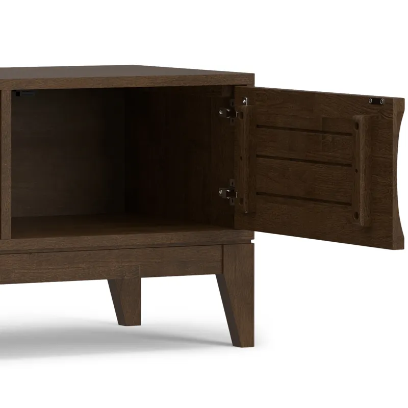Harper - 72\" Low TV Media Stand - Walnut Brown