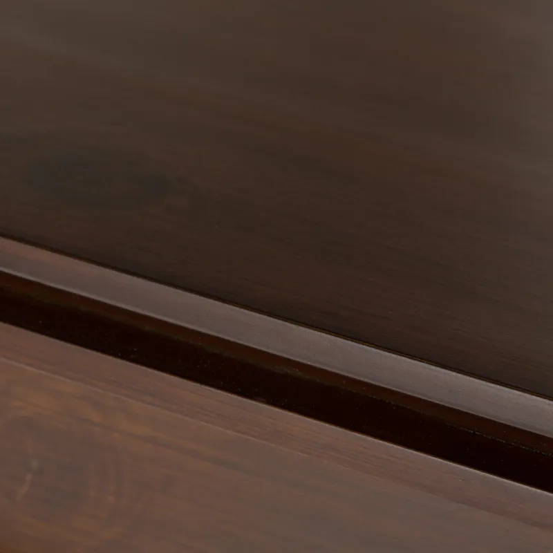 Artisan - 8 Cube Storage Sofa Table - Russet Brown