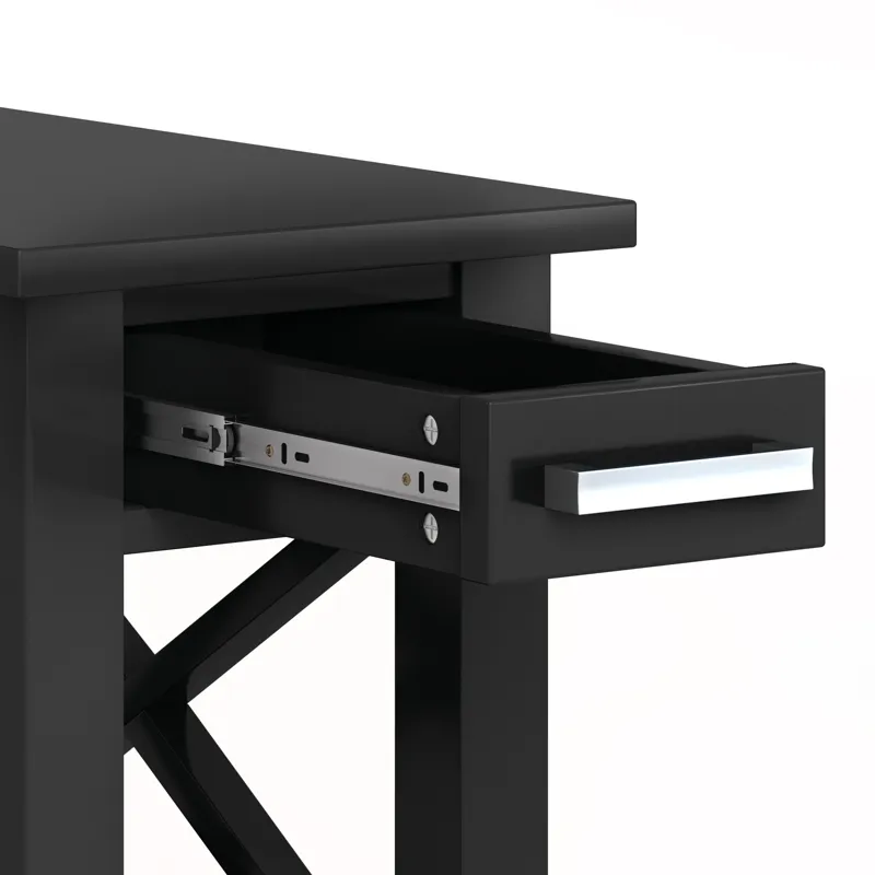 Kitchener - Narrow Side Table - Black