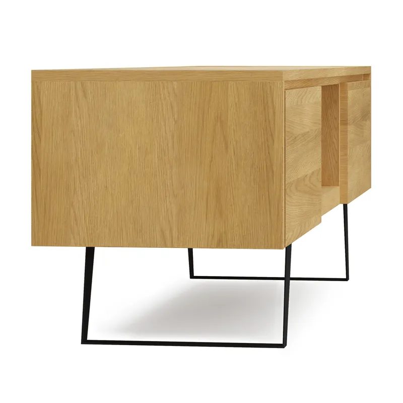 Lowry - 72\" TV Media Stand - Oak