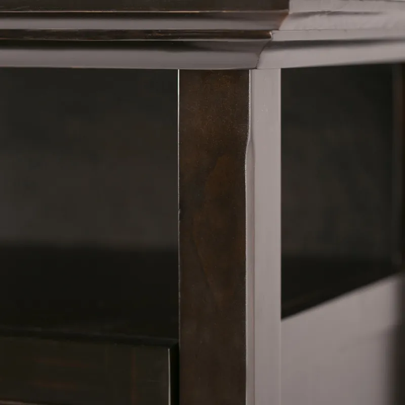 Amherst - TV Media Stand - Hickory Brown