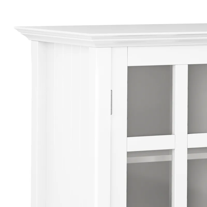 Acadian - Medium Storage Cabinet - White