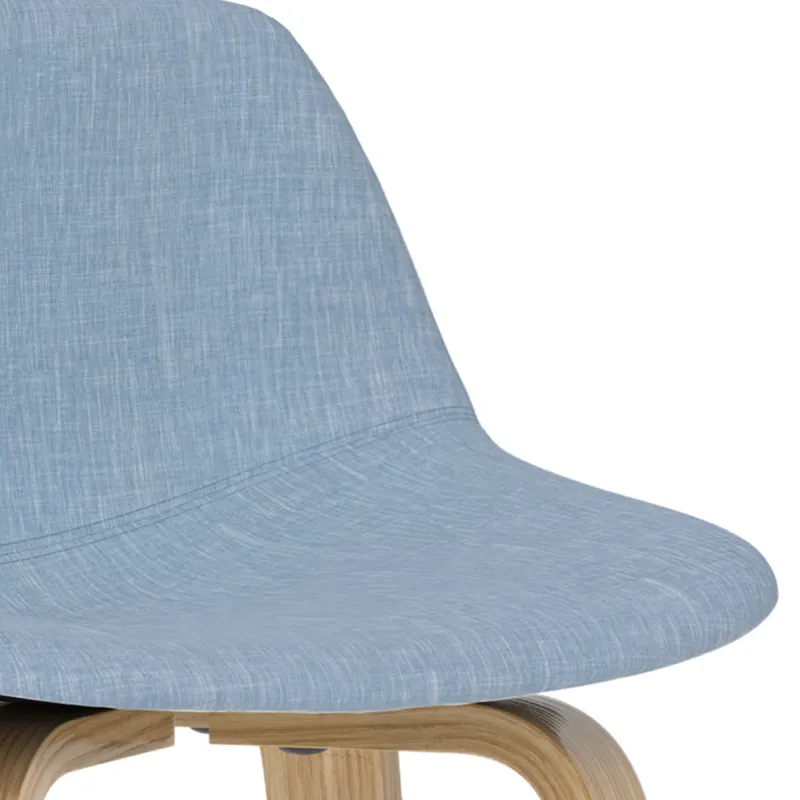 Randolph - Bentwood Counter Height Stool (Set of 2) - Denim Blue